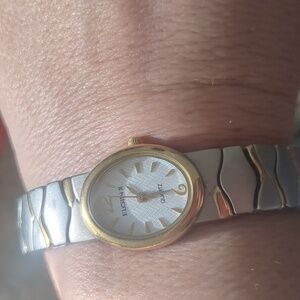 Elgin Ladies Two Tone Watch